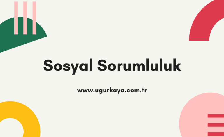 sosyal sorumluluk