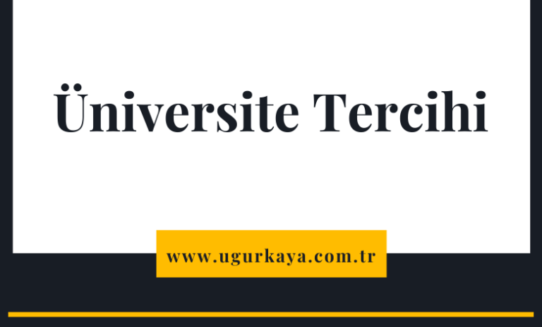 Üniversite Tercihi