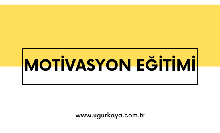 Motivasyon Eğitimi